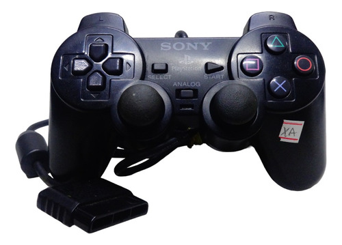 Controle Para Ps2 Playstation 2 Black Original Cod Xa