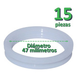 Empaque De Silicón 47mm Para Calentador Solar Pack 15 Piezas