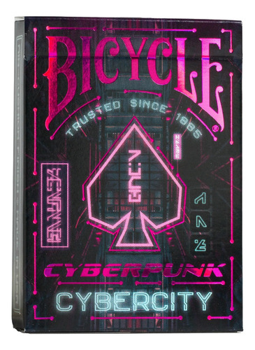 Naipe Cartas Bicycle: Cyberpunk