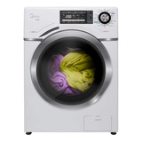 Lavasecadora  Midea Acqua Lsc08 Blanca Y Plateada 8kg 127 v