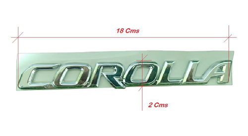 Emblema 2009-2010-2011-2012-2013-2014 Toyota Corolla Foto 7