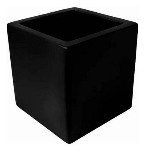 Maceta Cubo Fibra De Vidrio 50x50 Cm Minimalista Reforzada