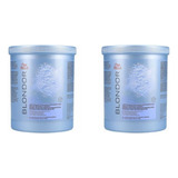 Kit 2 Descolorante  Em Pó Wella Professionals Blondor 800g