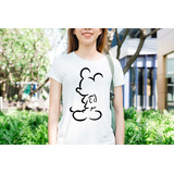 Hermosa Camiseta De Mujer Diseño Mickie Mouse 