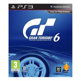 Gran Turismo 6  Standard Edition Sony Game Ps3 Midia Físico