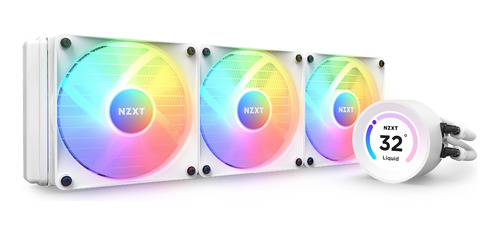 Enfriamiento Nzxt Kraken 360 Elite Rgb Blanco Rl-kr36e-w1