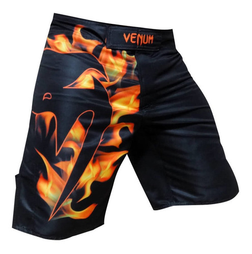 Bermuda Mma Giant Fire 2020 - Preto/vermelho - Venum