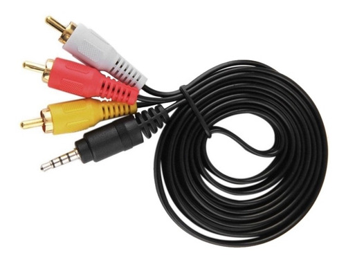 Cable Auxiliar Audio Y Video Rca