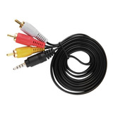 Cable Auxiliar Audio Y Video Rca