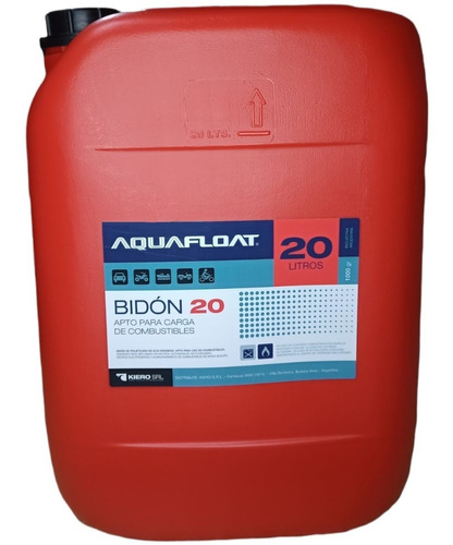 Bidon Combustible Nafta Gasoil 20 Litros Aquafloat