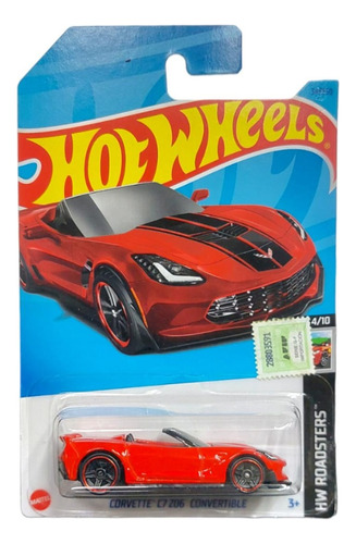 Hotwheels-corvette C7 206 Convertible- Hw Roasters- 34/250