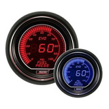 Reloj De Presion De Combustible Evo Prosport 52mm Rojo Azul