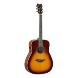 Violão Acústico Yamaha Transacoustic Fg-ta Para Destros Brown Sunburst Brilhante