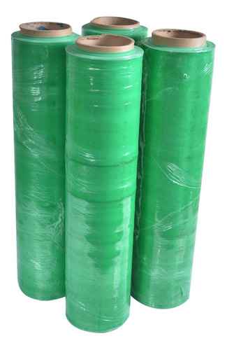 4 Rollos De 18 Pulgad Emplaye Pelicula Elastica Stretch Film