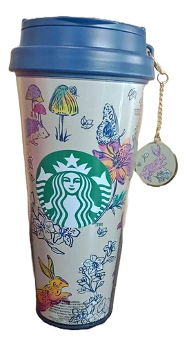 Vaso Starbucks Pascua Llavero Charm Acrilico 2024