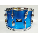 Caixa De Bateria 14x8 Phx 580 Azul Celeste Com 10 Afinações Cor Do Casco Azul-celeste