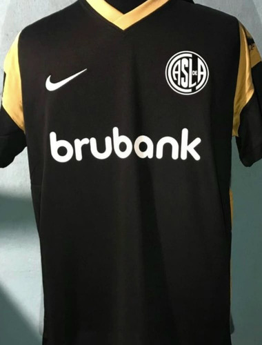 Camiseta De Fútbol Suplente San Lorenzo Negra Nike Cuervo