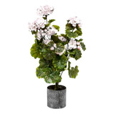 Planta Flores Rosas Artificial Decorativa Cyclamen 45 Cm