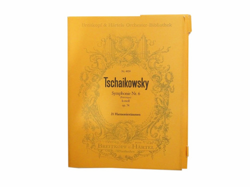 Partitura Tschaikowsky Symphonie Nr.6 Pathétique 21 Harmonie