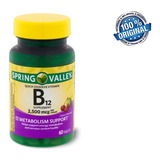 Biotina 10000 Mcg C/ Keratin Spring Valley® - 60 Tablets Eua