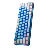 Teclado Mecanico 60% Con Cable Rgb Gamer Alambrico 