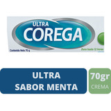 Ultra Corega Crema Adhesiva Protesis Dental - Menta X 70g