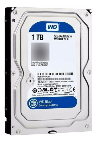 Disco Rigido 1 Tb Blue Wd Western Digital 64mb Sata 3 Pc