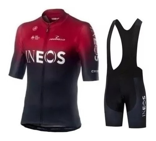 Uniforme Ciclismo Manga Corta Ruta Mtb Ineos Lycra