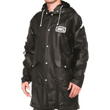 Impermeable 100% Mechanic's Raincoat Negro Proteccion Lluvia