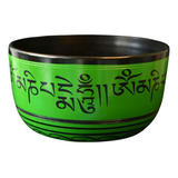 Tigela Tibetana Ou Taça Cantante De 21cm Para Meditação 