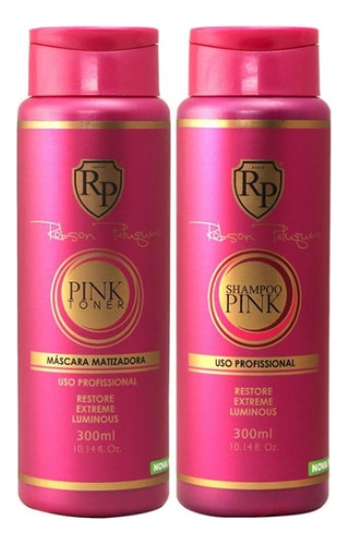 Robson Peluquero Kit Matizador Pink 300ml