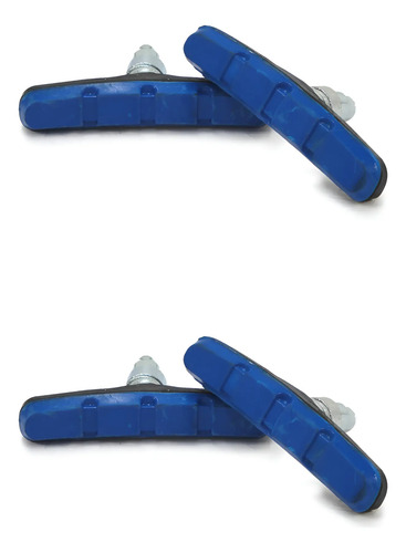 Zapata Goma De Freno Benotto D Luxe 70mm V-brake 2 Juegos