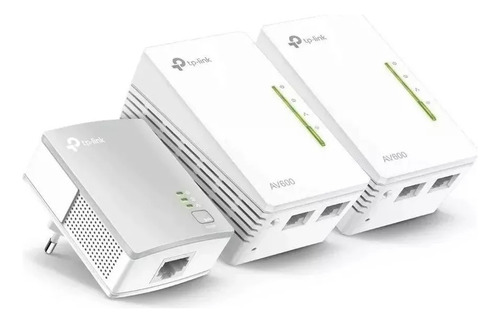 Kit Extensor Wifi Tp-link Powerline Av600 Tl-wpa4220tkit V3