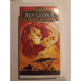 Vhs Rey León 2 Reino De Simba Walt Disney Película Original