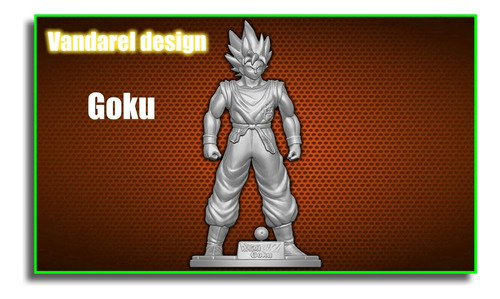 Action Figure Stl Goku V1