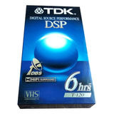 Vhs Cassette Tdk Dsp T-120