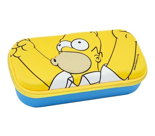 Cartuchera Canopla Box Eva Los Simpsons Rectangular Mooving 