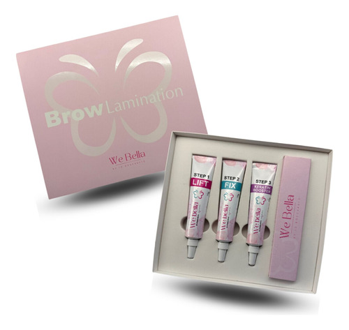 Kit We Bella Lash Lifting E Brow Lamination Com Anvisa