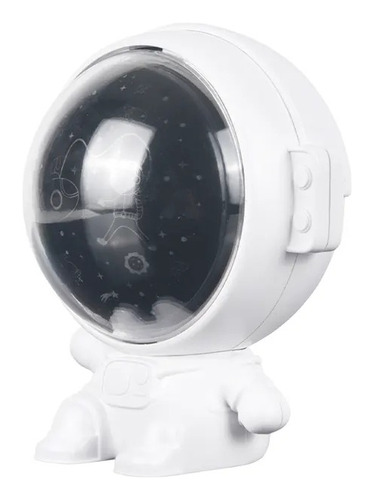 Proyector Astronauta Mini Galaxy 180° Luz Noche 5w Niños