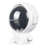 Proyector Astronauta Mini Galaxy 180° Luz Noche Niños Blanco