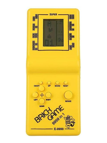 Consola Brick Game 9999 In 1 Juego Retro Nostálgico + 2pilas