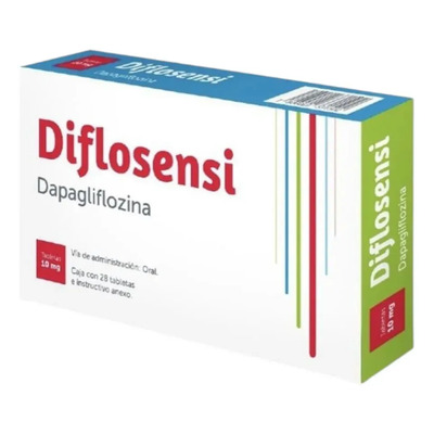 Diflosensi Dapagliflozina 10mg 28 Tabletas | Envío gratis