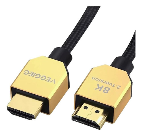 Hdmi 2.1 Cable 8k 60hz 4k 120hz Alta Velocidad 48gbps 2metro