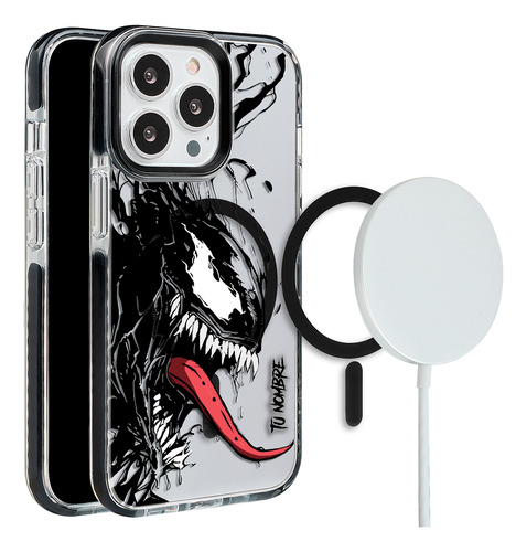 Funda Para iPhone Magsafe Spiderman Venom Personalizada