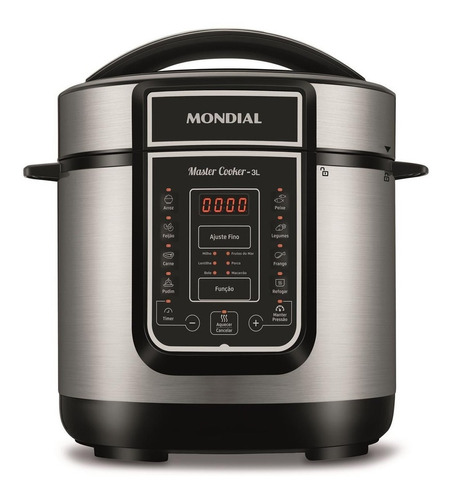 Panela Elétrica A Pressão Mondial Pe-40 - Preto/inox 220v 3l