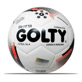 Balón Fútbol Golty Fundamentacion Gambeta No. 4-blanco Color Blanco