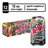 Refresco Mountain Dew Zero Sugar Spark 12 Pack 355 Ml 