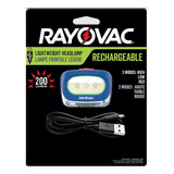 Lanterna Cabeça Rayovac Recarregavél 200 Lumens + Infra Ver