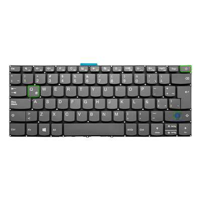 Teclado Para Lenovo 320-14iap 320-14isk 330-14igm V14-ada La Gris \u002F No Retroiluminado Español | Envío gratis