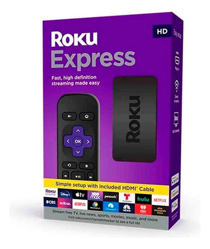 Roku Express 3960 Estándar Full Hd Streaming Youtube Netflix